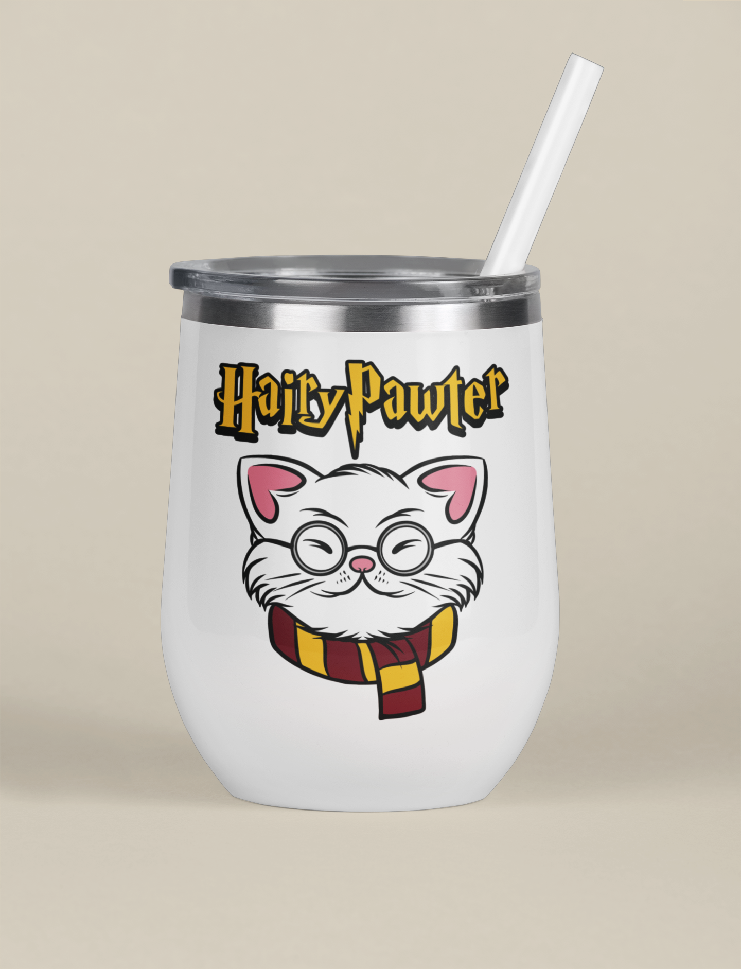 Verre thermos - Hairy Pawter