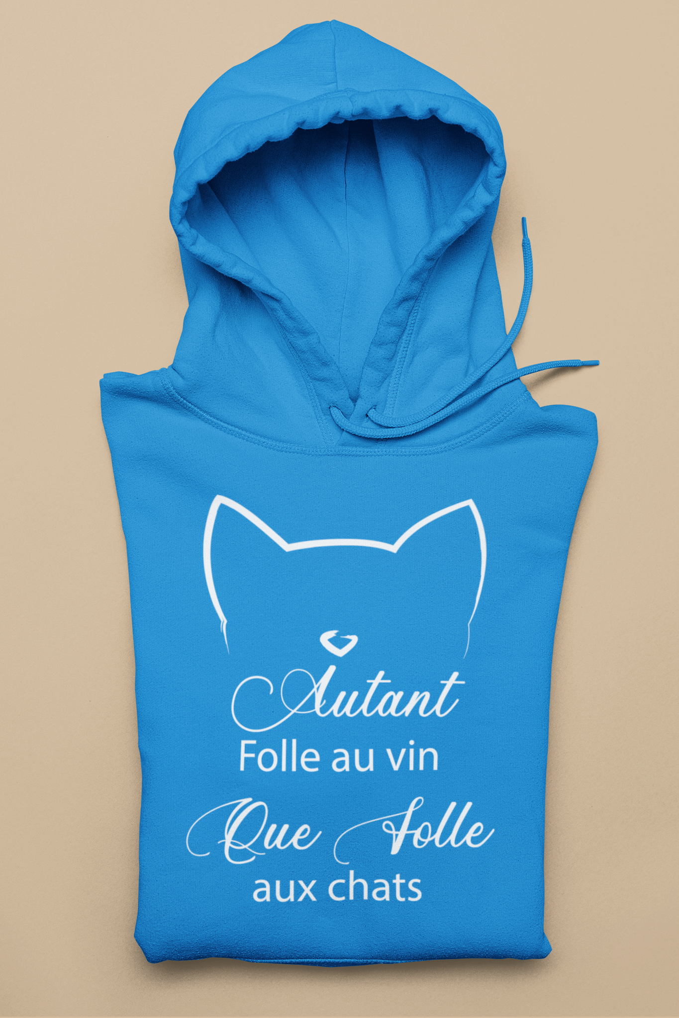 Kangourou - Autant folle au vin que folle aux chats