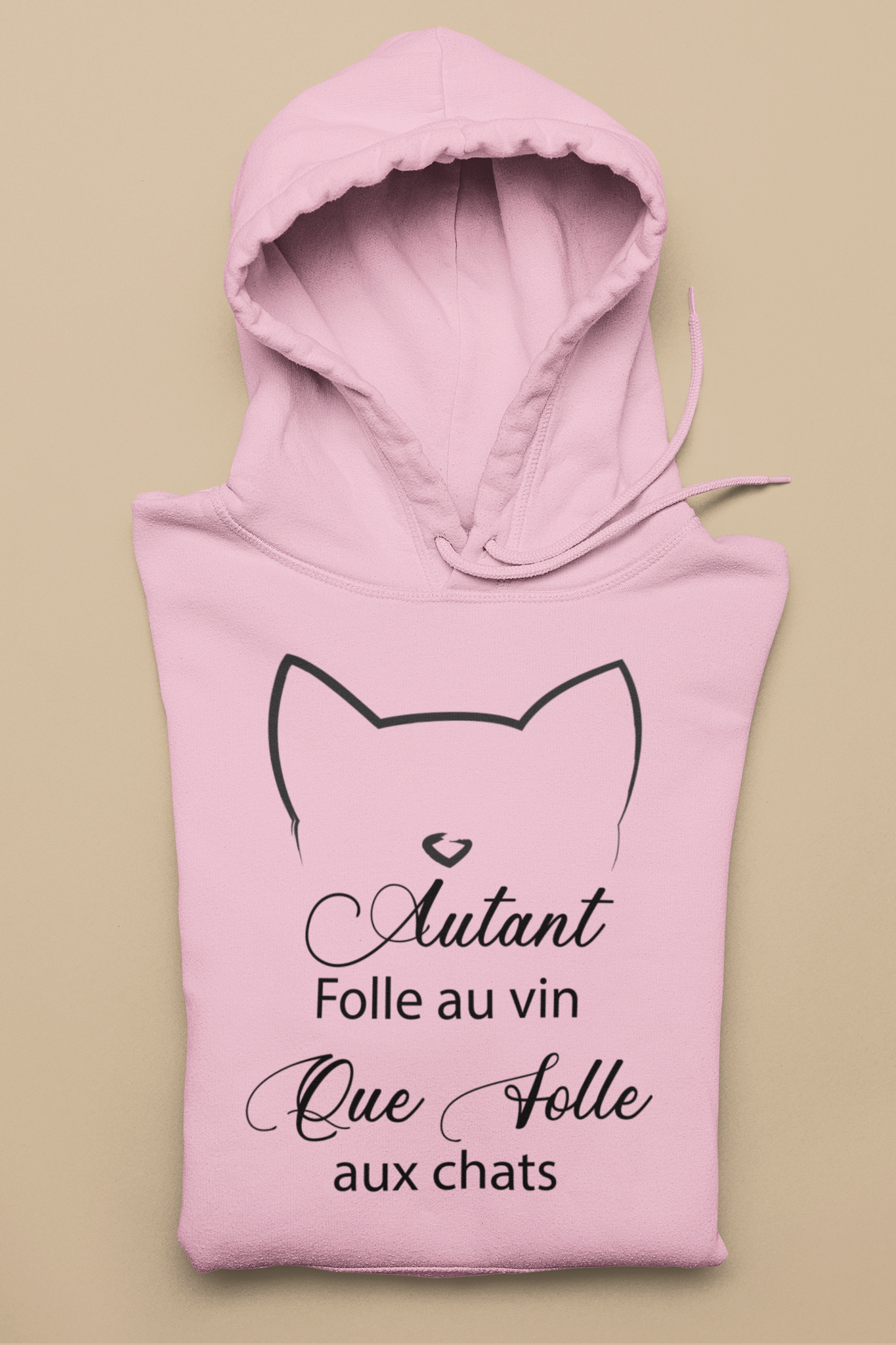 Kangourou - Autant folle au vin que folle aux chats