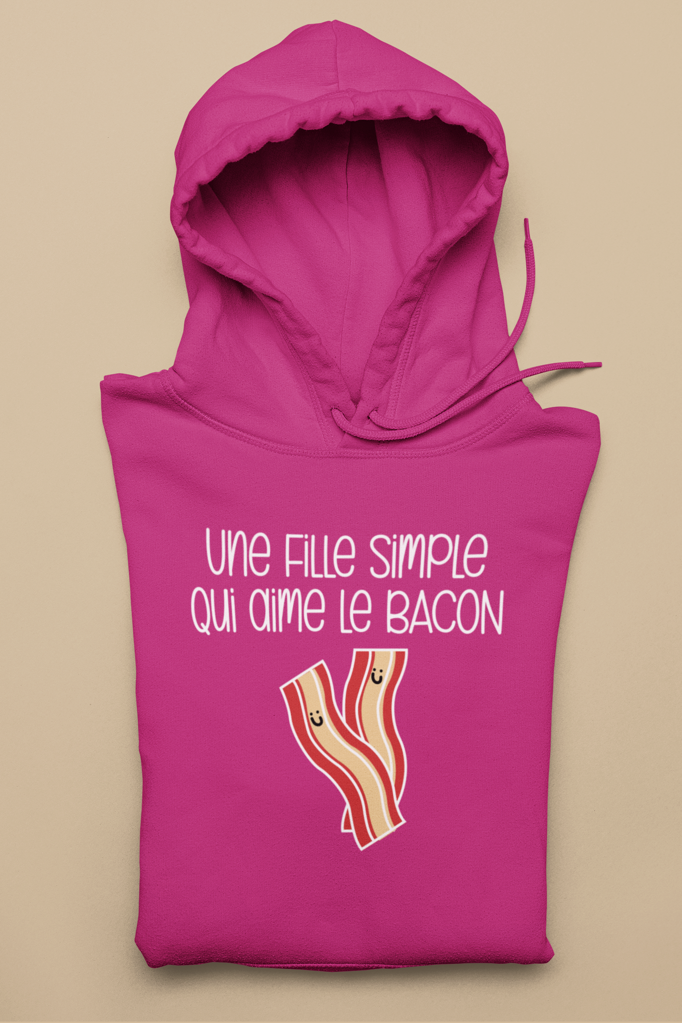 Kangourou - Une fille simple qui aime le bacon