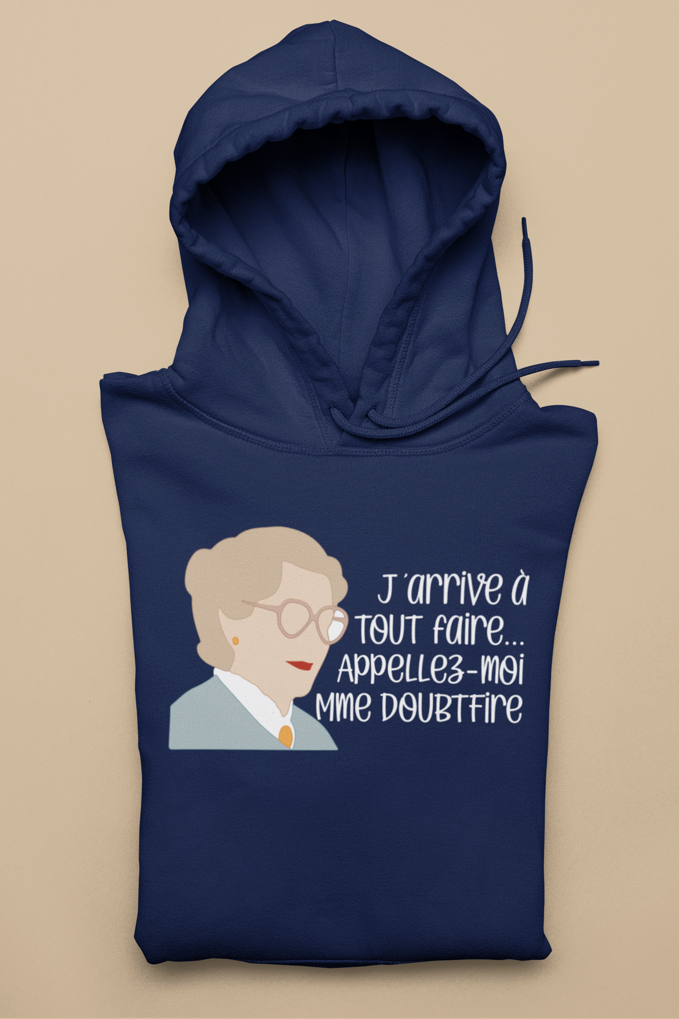 Coton ouaté- J’arrive à tout faire, appelez-moi Madame Doubtfire!