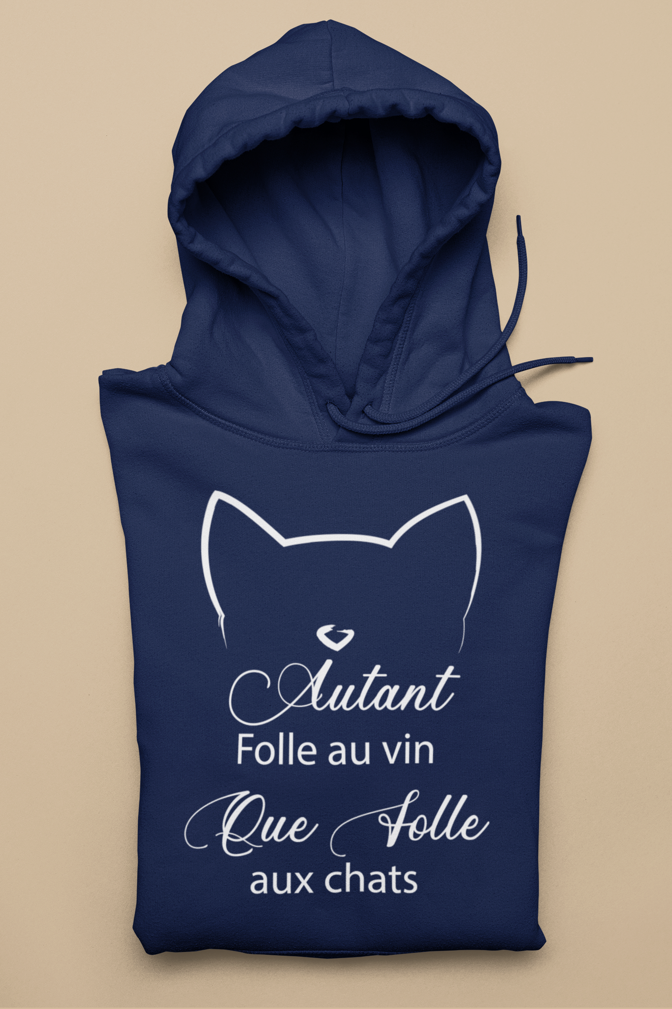 Kangourou - Autant folle au vin que folle aux chats