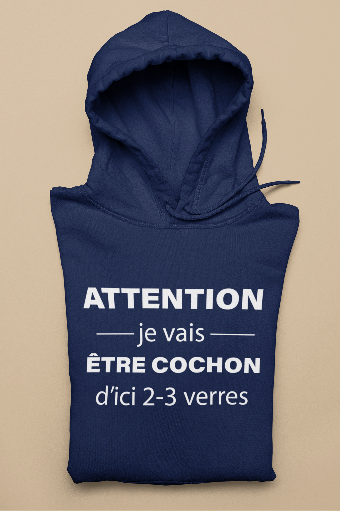 Coton ouaté- ATTENTION, je vais être COCHON d’ici 2-3 verres