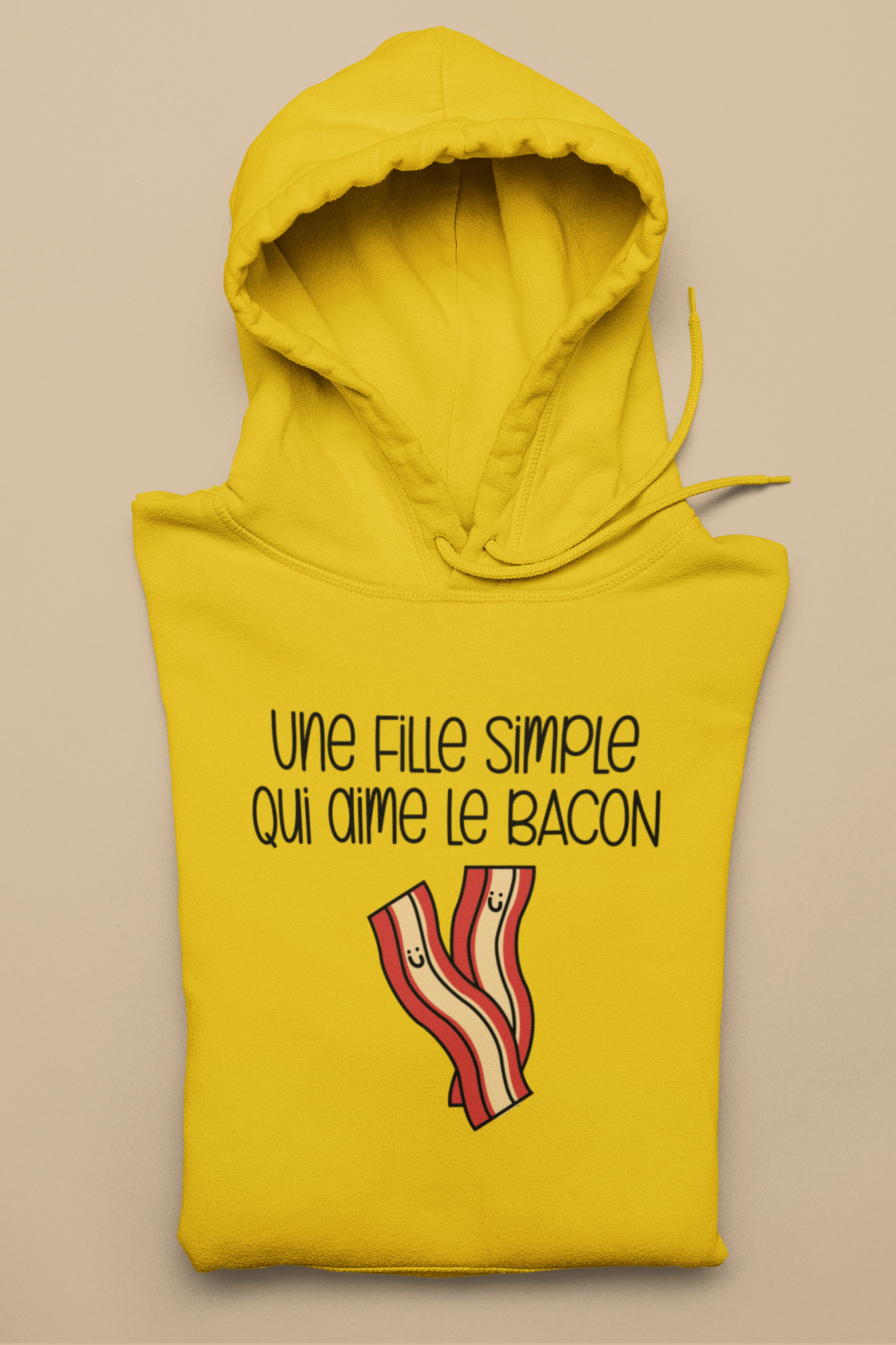 Kangourou - Une fille simple qui aime le bacon