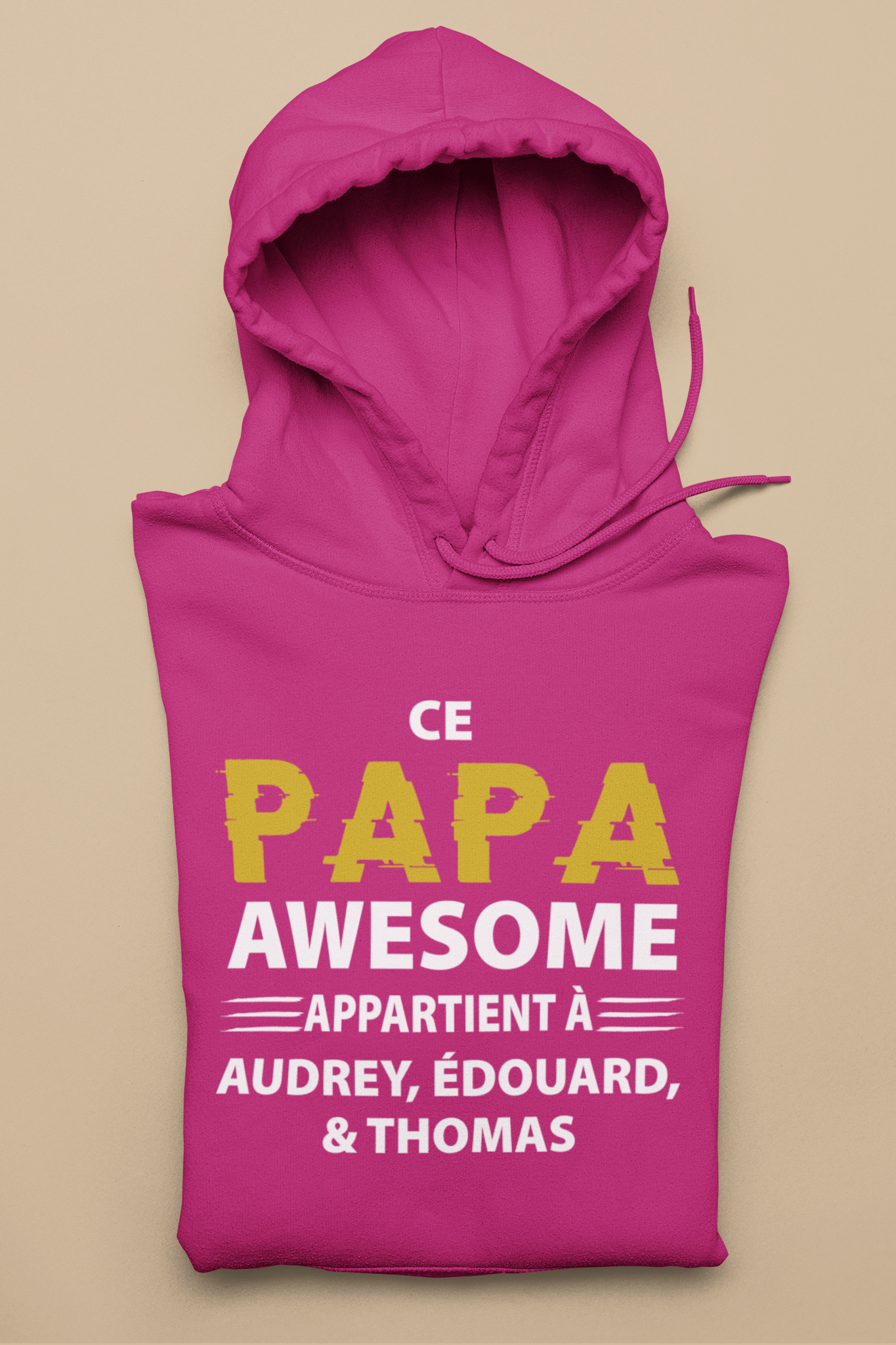 Kangourou - Ce papa awesome appartient à - À personnaliser