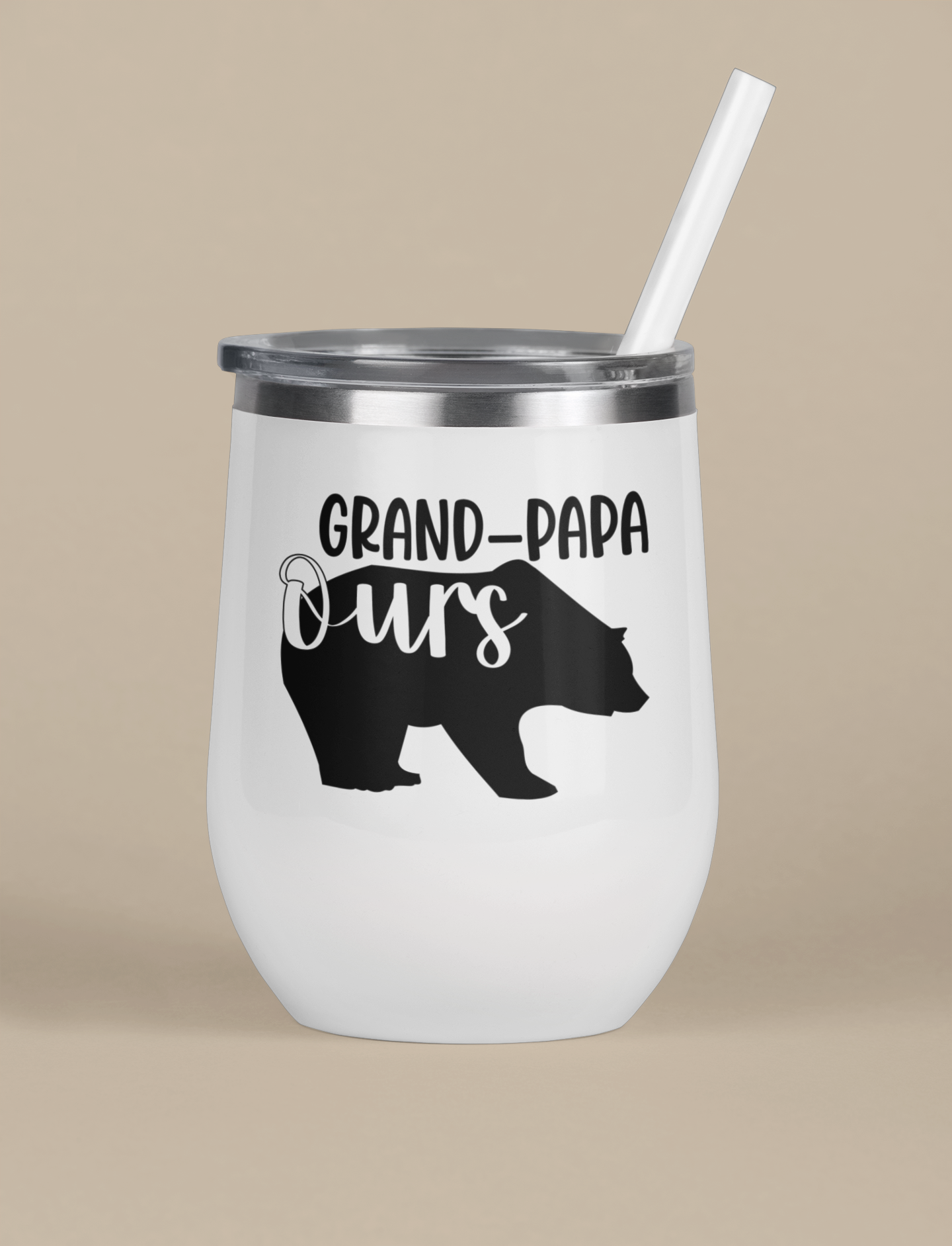 Verre thermos - Grand-papa ours
