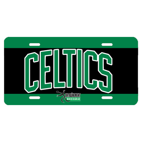 Plaque d'auto - Celtics
